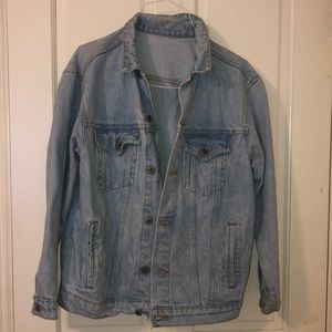 Oversized brandy melville denim jacket